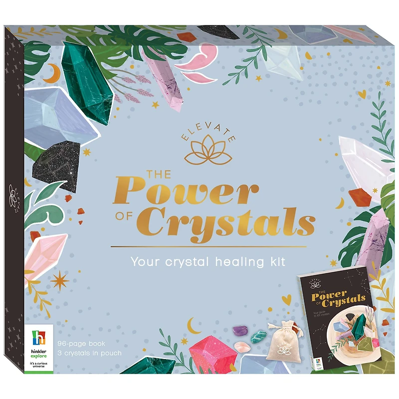 Hinkler Elevate The Power of Crystals Kit