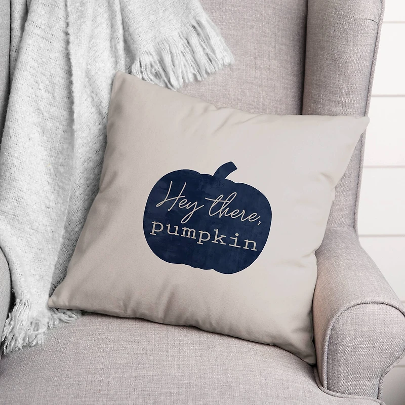 Hey There Pumpkin Throw Pillow
