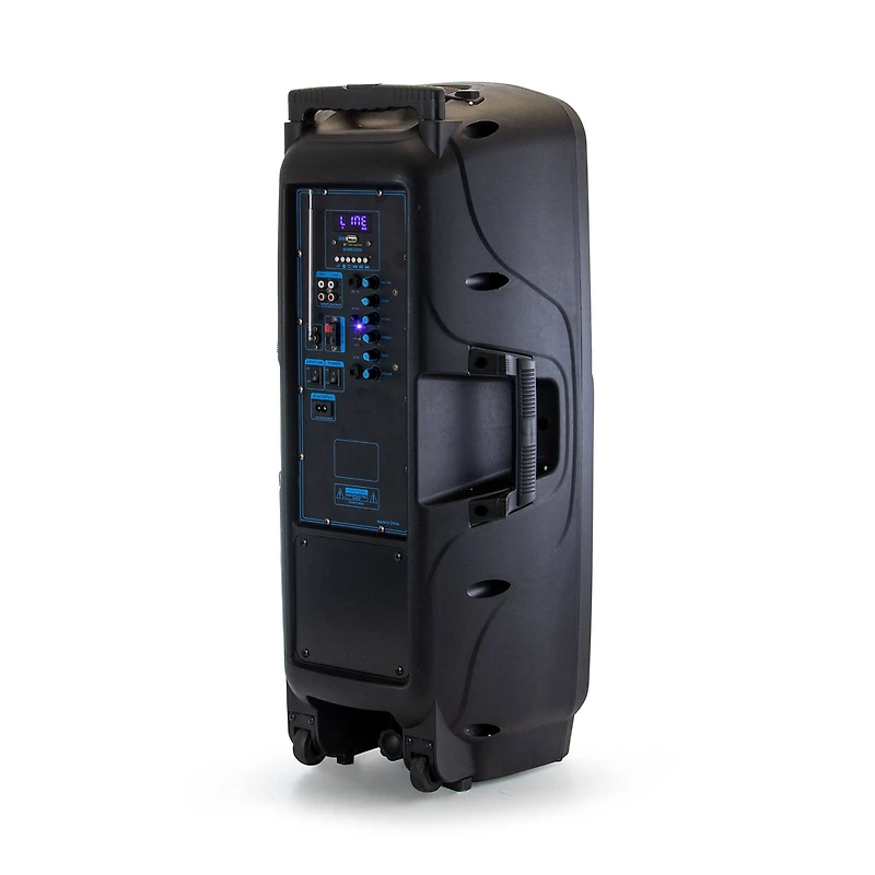 beFree Sound Double 10" Subwoofer Portable Bluetooth Party PA Speaker