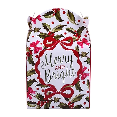 Holly Treat Boxes, 4ct. by Makery™