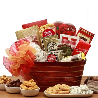 My Sweet & Spicy Valentine Gift Basket