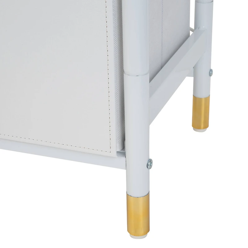 Simplify 2 Drawer Luxury Nightstand