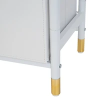 Simplify 2 Drawer Luxury Nightstand