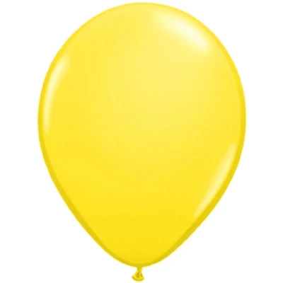 JAM Paper 12" Yellow Latex Party Balloons, 12ct.
