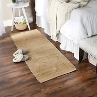 DII® Taupe Rag Rug, 2ft. x 6ft.