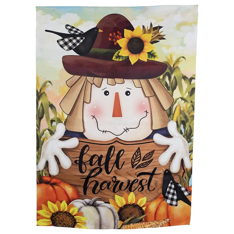40" x 28" Scarecrow Fall Harvest Outdoor House Flag