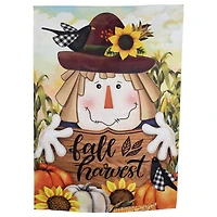 40" x 28" Scarecrow Fall Harvest Outdoor House Flag