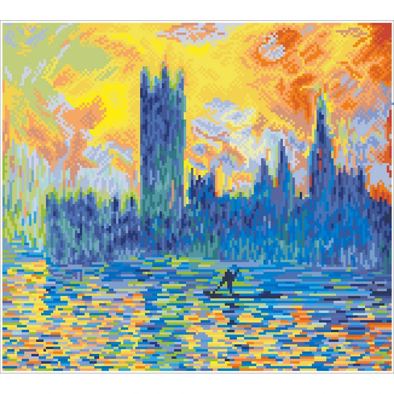 Diamond Dotz® London Parliament Diamond Painting Kit