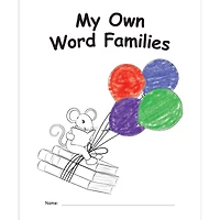 Teacher Created Resources® My Own Books: My Word Families Books, 25ct.