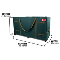 Treekeeper 9-15ft. Artificial Christmas Tree Storage Bag with Wheels