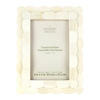 4" x 6" Gold Scalloped Bone Tabletop Frame, Treasured Finds by Ashland®