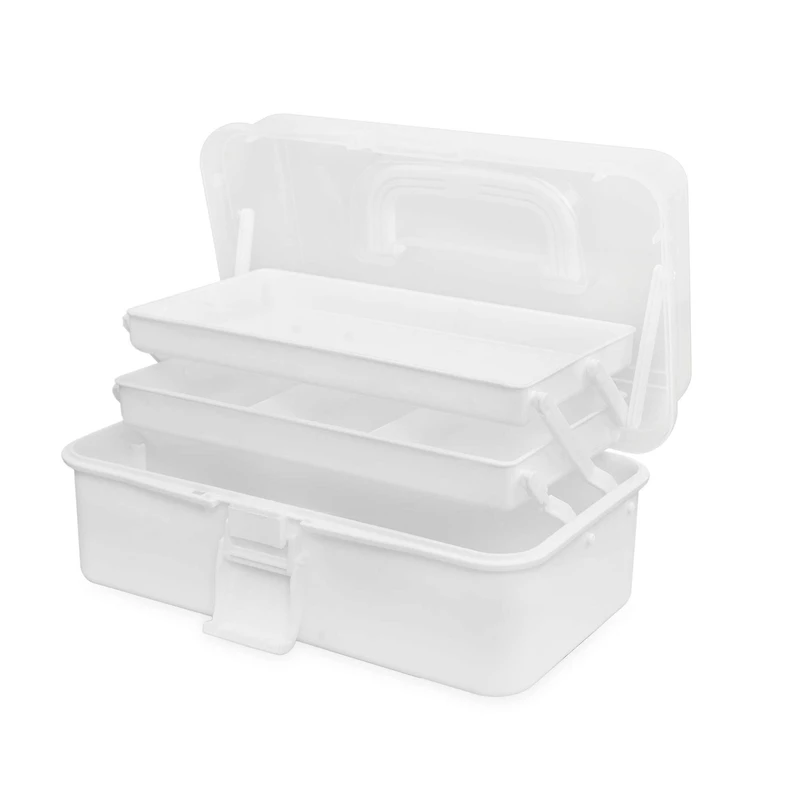 White 3-Tier Organization Box by Simply Tidy®