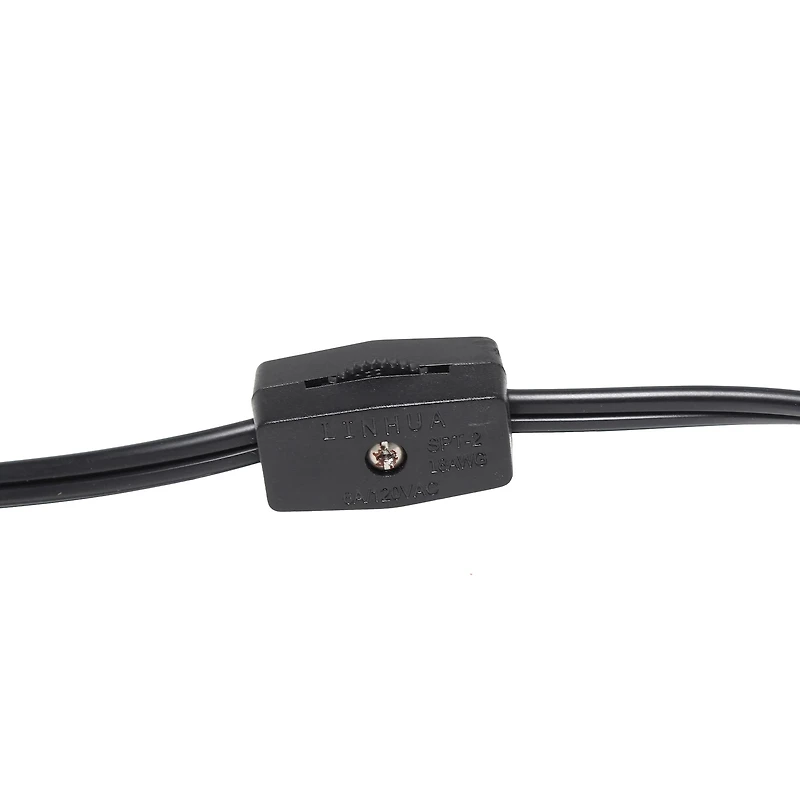 Simple Designs Gold & White Down to the Wire Table Lamp