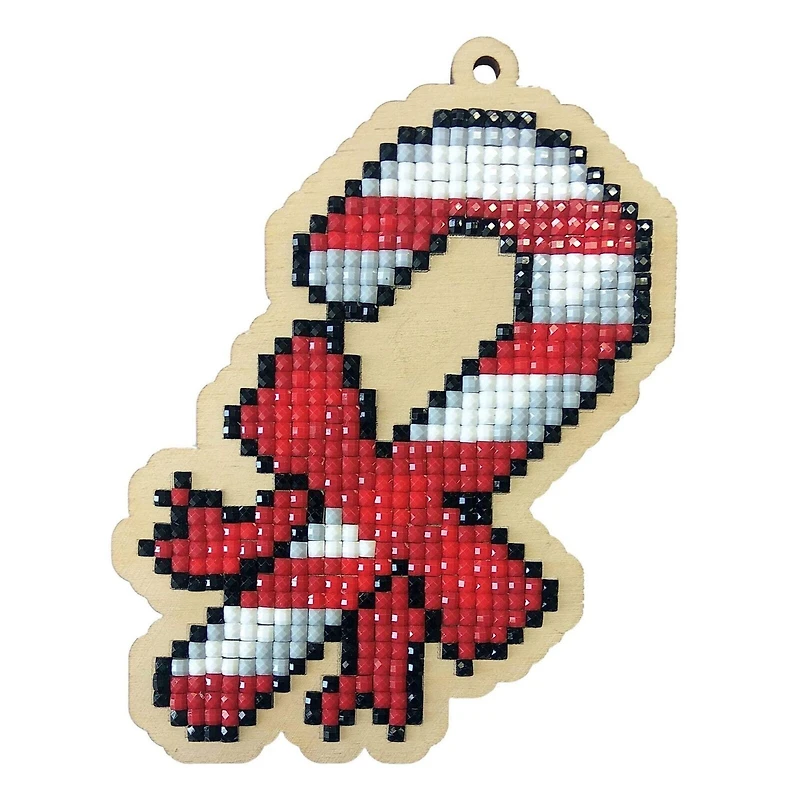 Wizardi Diamond Painting Ornament Kit New Year Candy