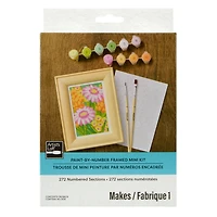 Bouquet Paint-by-Number Framed Mini Kit by Artist's Loft®