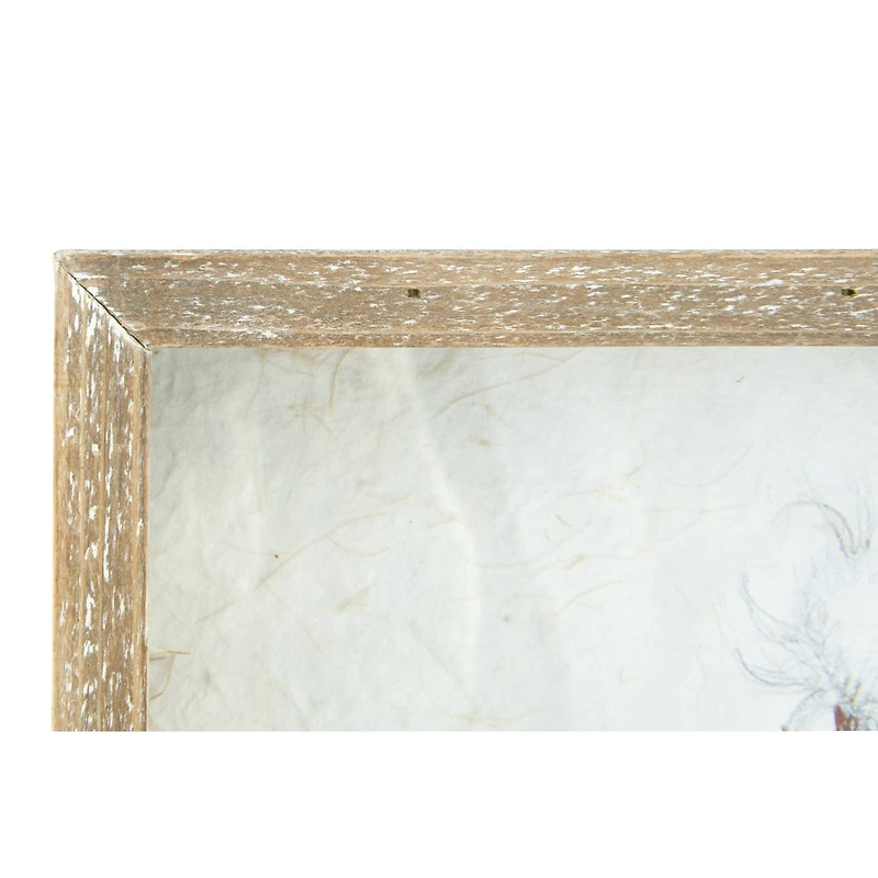 Hello Honey® 19" Wood Shadowbox Frame Birds on Branches Wall Décor, 2ct.