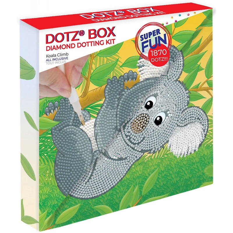 Diamond Dotz® Koala Climb DOTZ® BOX Diamond Painting Kit