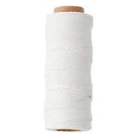 Bead Landing™ Hemp Cord Spool, White 20 lb.
