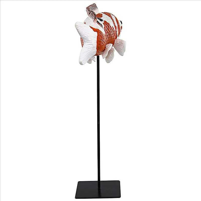 Design Toscano 11.5" Large Japanese Floating Koi Sculpture