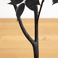 4ft. Artificial Halloween Black Sumac Tree