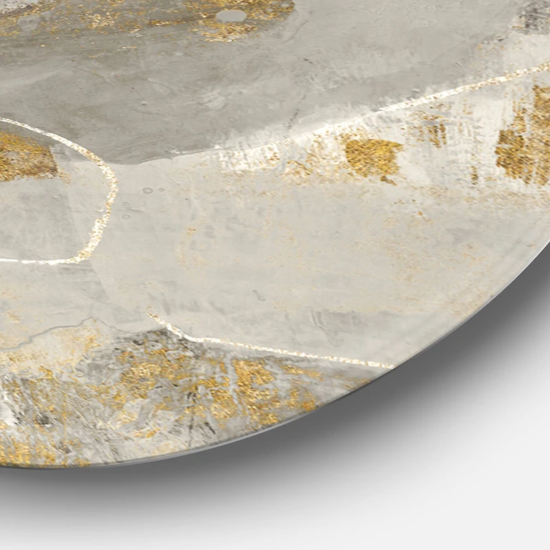 Designart - Glam Gold Desert Neutral