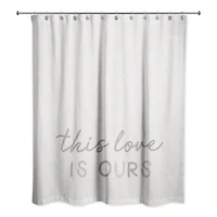 This Love Is Ours 71" x 74" Shower Curtain