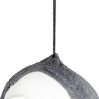 66" Pre-Lit Black & Red Sonic Skeletal Reaper with Wings Halloween Décor