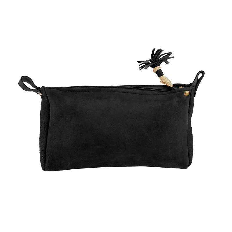 Black Suede Split Leather by ArtMinds™