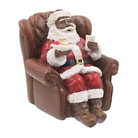 Mini Santa with Milk & Cookies Decoration by Ashland®