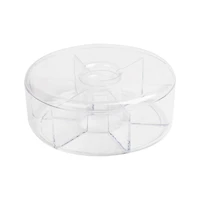 Mind Reader 6-Compartment Clear Acrylic Tea Bag Storage & Organizer
