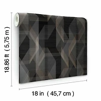 RoomMates Debonair Geometric Peel & Stick Wallpaper