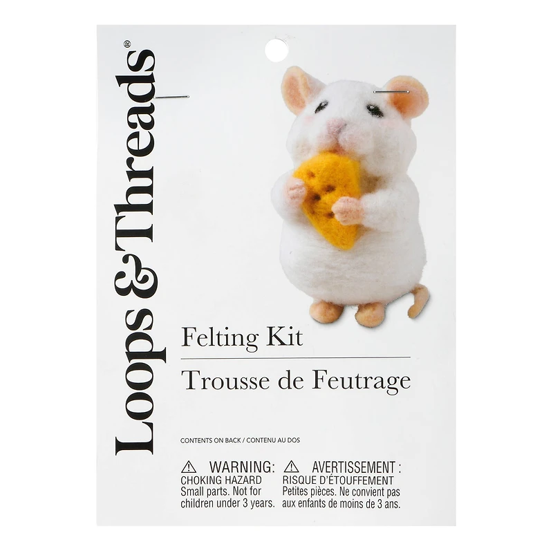 Mouse Felting Kit by Loops & Threads®