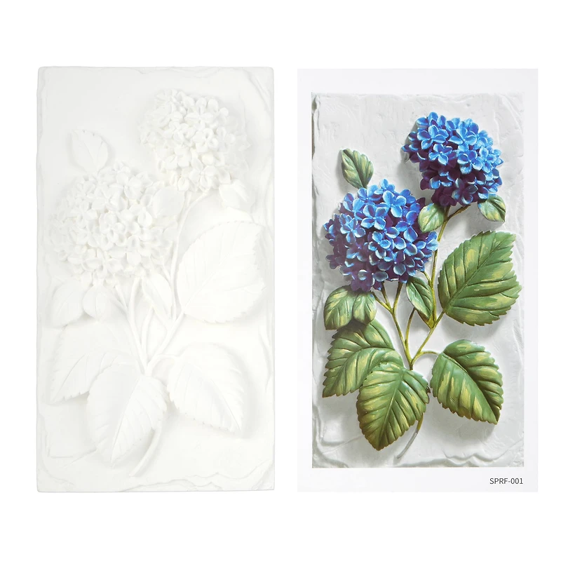 Blue Hydrangea Relief Painting Kit by Artist's Loft®