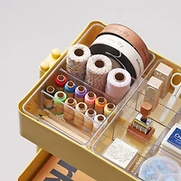 Clear Storage Bin with Dividers by Simply Tidy™