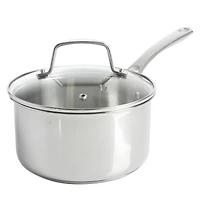 Martha Stewart 10 Piece Stainless Steel Cookware with Glass Lids Set