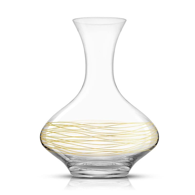 JoyJolt® Golden Royale 50oz. Crystal Wine Decanter
