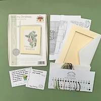 Bothy Threads Moo-rry Christmas Counted Cross Stitch Card Kit