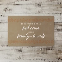 Food Coma Time Floor Mat