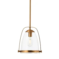 Hello Honey® 5.7ft. Metal & Glass Ceiling Light