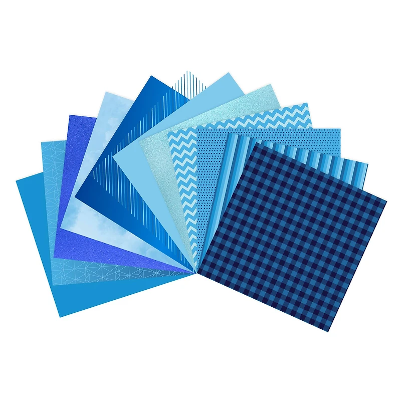 Specialty Blues Paper Pad by Recollections™, 12" x 12"