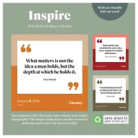 2026 Inspire Daily Desktop Calendar