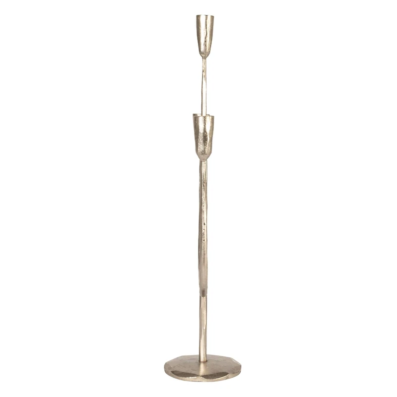 Hello Honey® 21.5" Silver Metal Candelabra