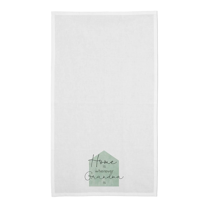 Home is Wherever Grandma Is Cotton Twill Tea Towel Set