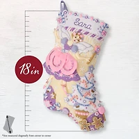 Bucilla® Sugar Plum Dreams Felt Stocking Kit