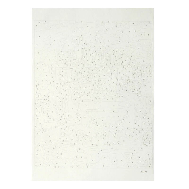 8" x 10" Cézanne Gardanne Paint-by-Number Kit by Artist's Loft®