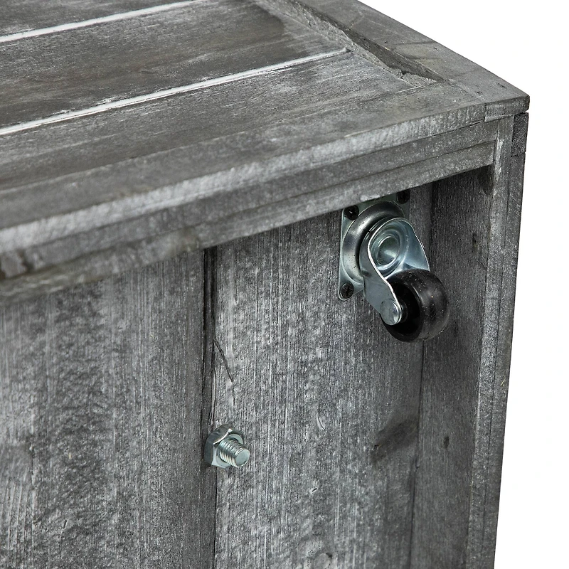 6ft. Pre-Lit Deluxe Russian Pine Artificial Christmas Tree in Planter, Warm White LED Lights