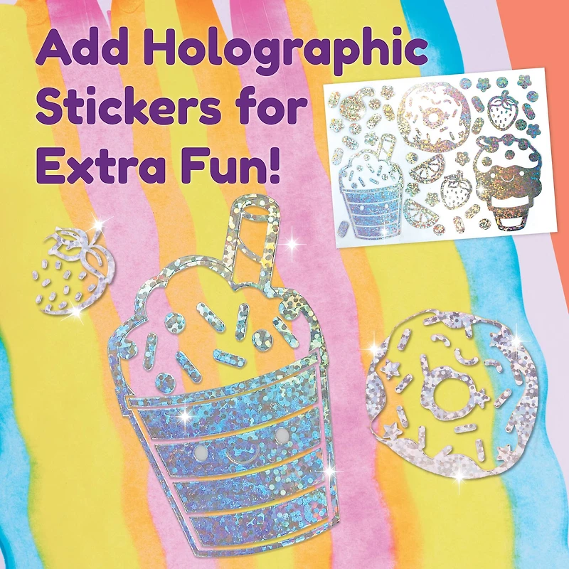 Creativity for Kids® Kawaii Squeegeez Magic Reveal Art