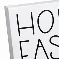 Hoppy Easter Eggs Canvas Wall Art
