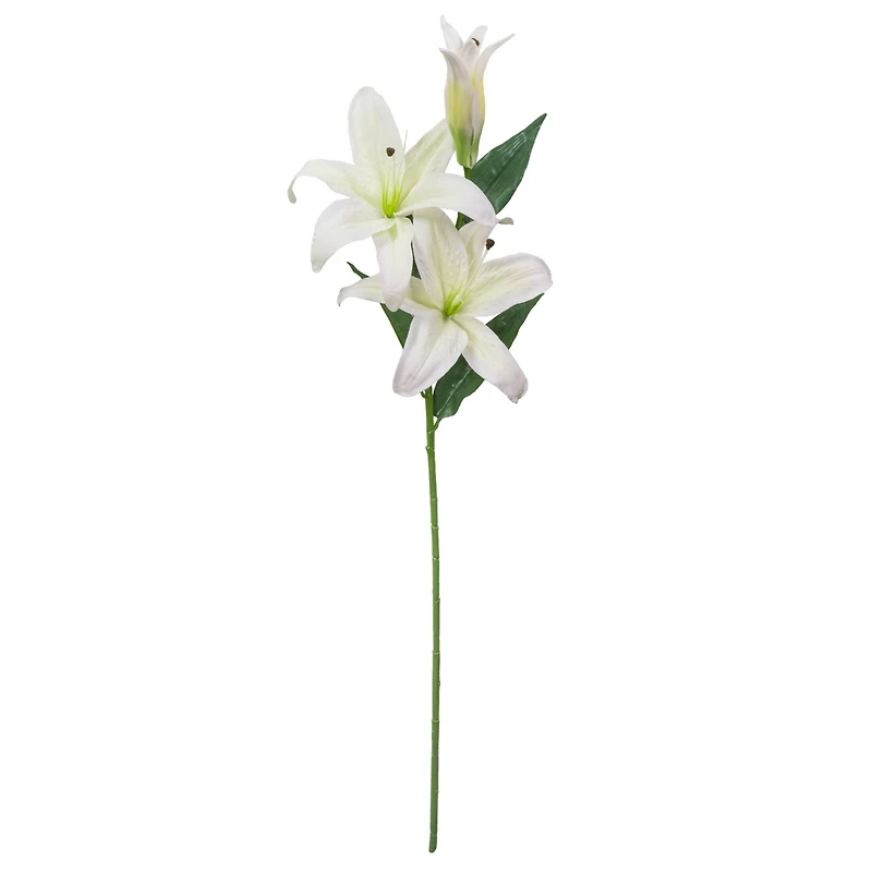12 Pack: White Casablanca Lily Stem by Ashland®