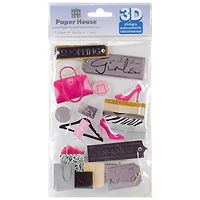 Paper House® Shopping Girls 3D Stickers